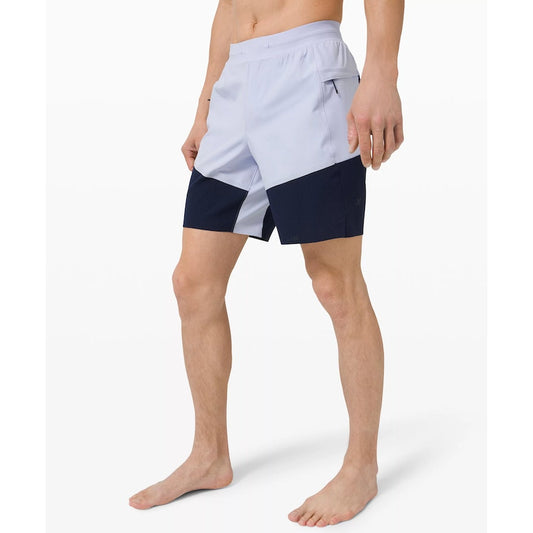 Men's Lululemon blue Train to Beach lined 9" - size XL