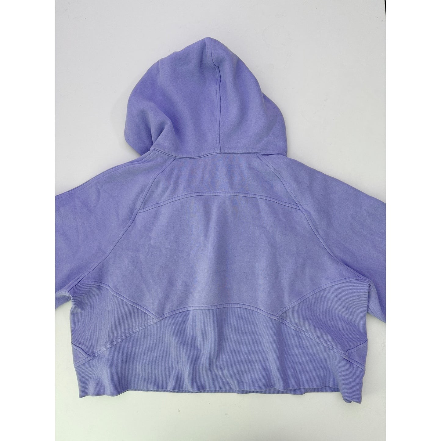lululemon lilac smoke 1/2 zip scuba hoodie - size XL/XXL
