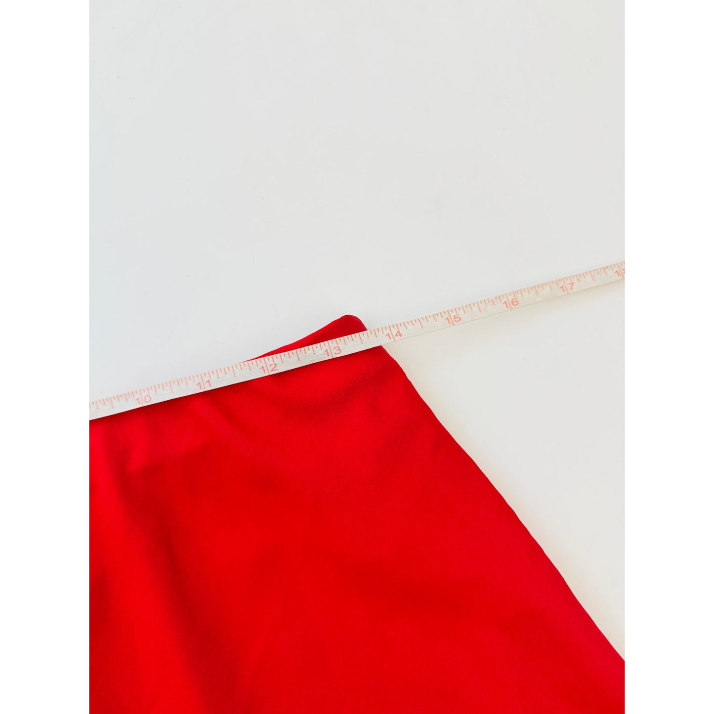 Abercrombie and fitch red satin mini skort - size XS
