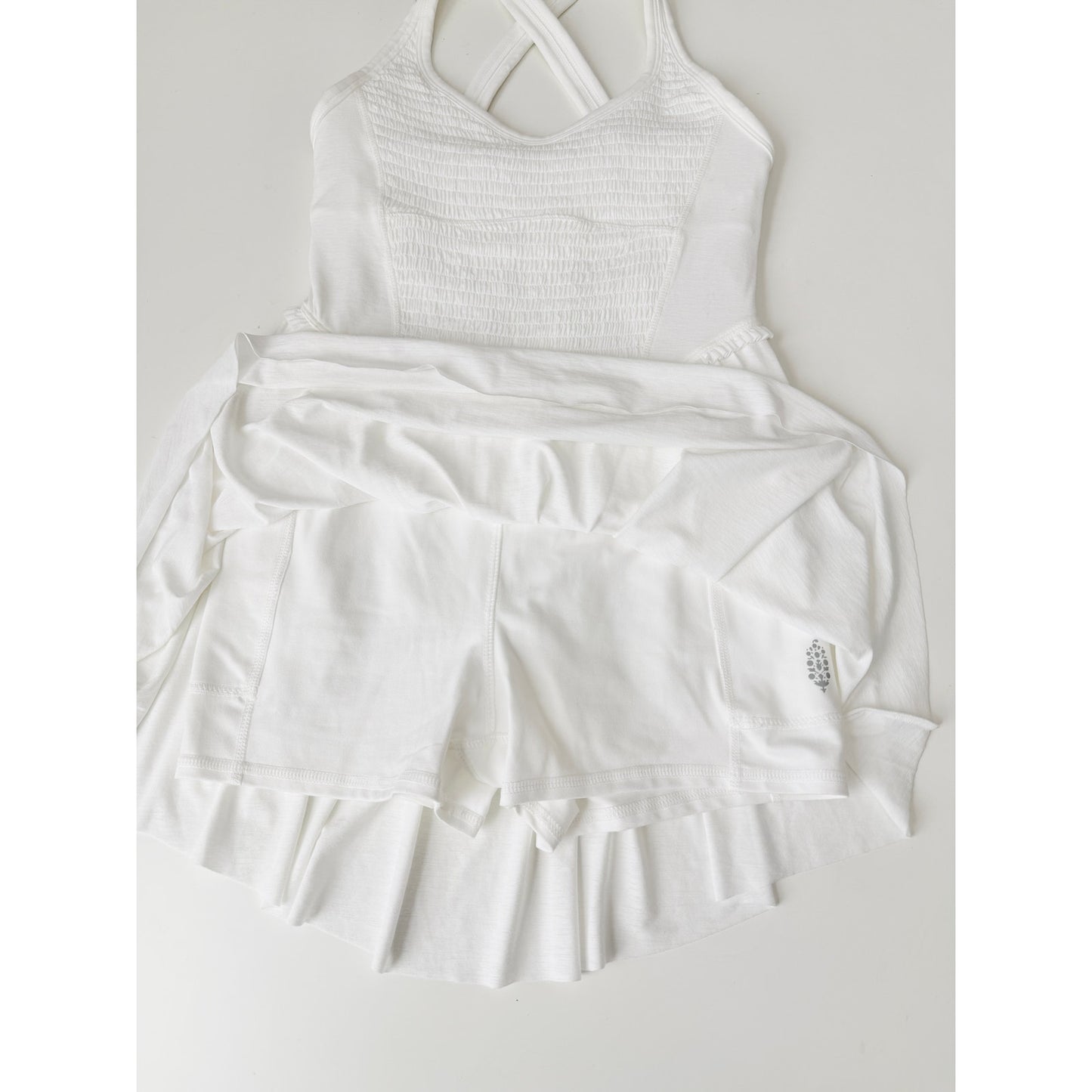 Free people Smockin Hot Dress white - size XS